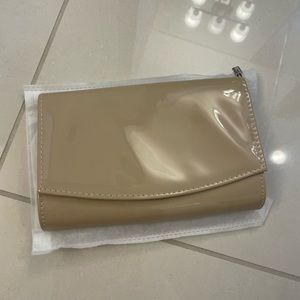 Tan Clutch